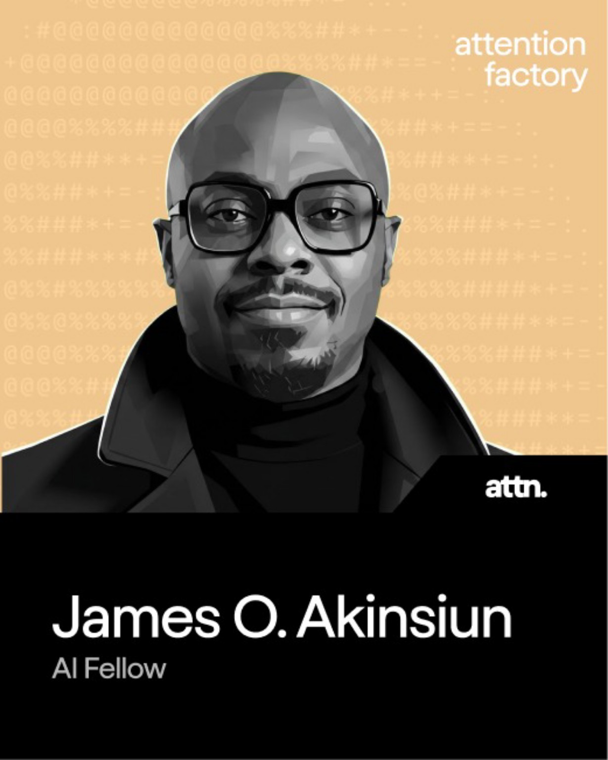 James O. Akinsiun, AI Fellow and member of POD 7